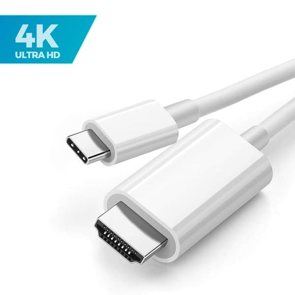 USB-C till HDMI kabel 4K UHD 2 meter