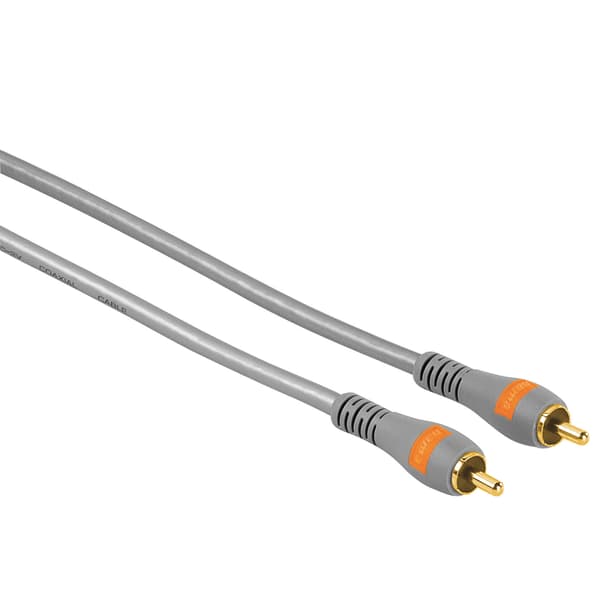 Kabel RCA - RCA Gull 3m Grå Hann - Hann TL