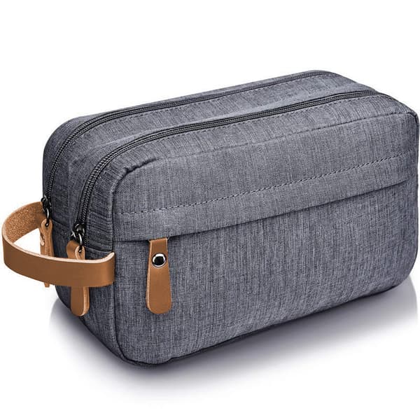 Toalettmappe med stor kapasitet Grey