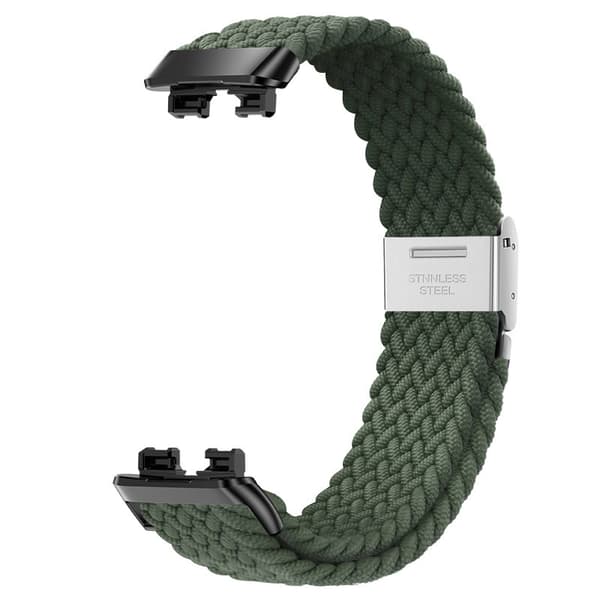 Vævet urrem til Huawei Band 8/9 Green