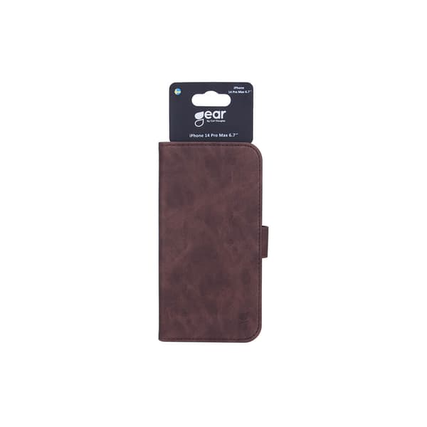 Lommebokdeksel Brun - iPhone 14 Pro Max