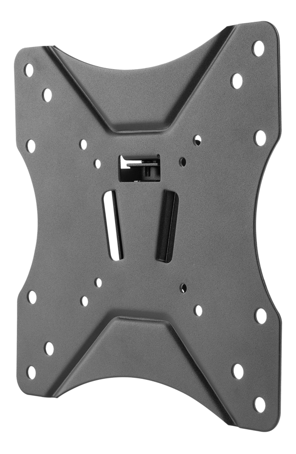 Compact slim tilt wall mount, 23"-42", 25 kg, black