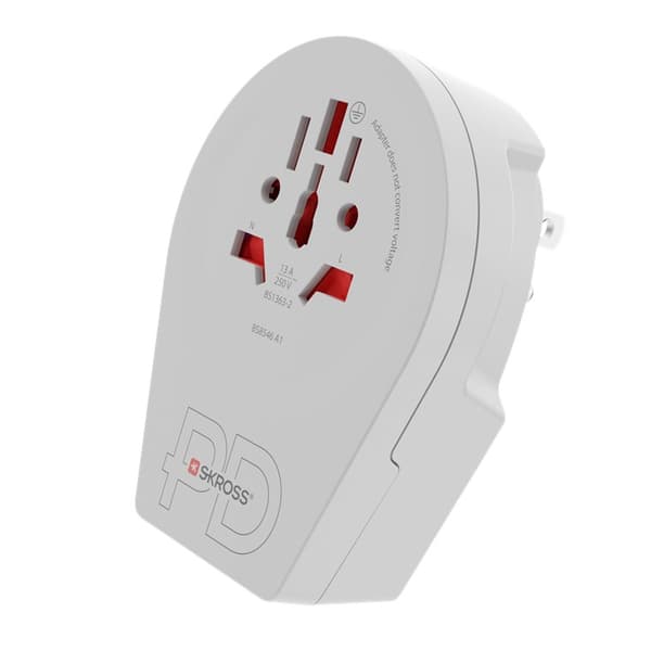 Verdensadapter - World to USA USB-C™ PD