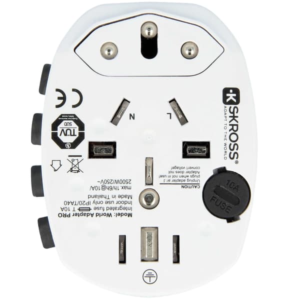 Världsreseadapter PRO World Jordad