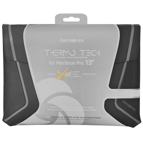 SAMSONITE Thermo Tech Mac 15 tuuman MacBook Pro musta