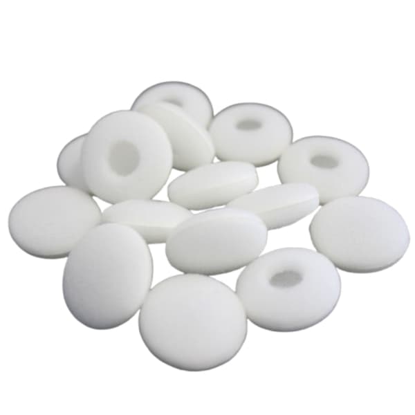 Öronkuddar för in-ear hörlurar 5 par White