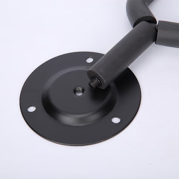 Gitarrhängare, Väggfäste för gitarr, bas, ukulele 2-pack Black