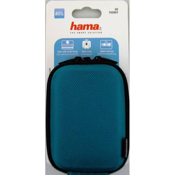 HAMA Kamerataske Hardcase 40G Blå/Grøn