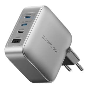 EcoFlow RAPID Pro 140W nettlader, 3xUSB-C, 1xUSB-A, GaN