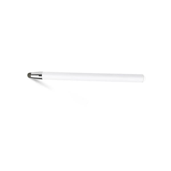 Pink Teleskopisk Pointer Pen med Ledende Kludspids White
