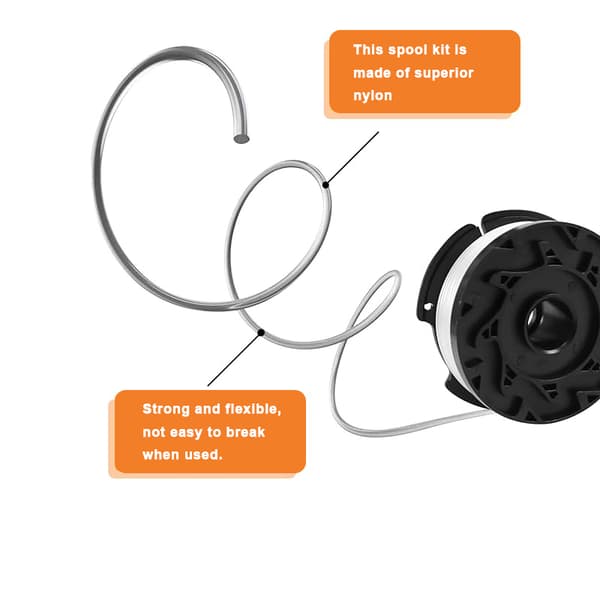 Trimmerspoler Black & Decker gresstrimmer GL4525, GL5028, GLC1423L, GLC1825L