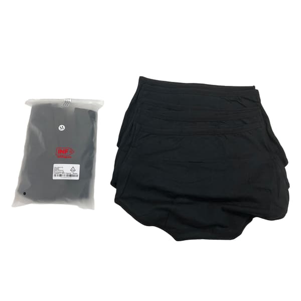 Trosor med hög midja (5-pack) Black M