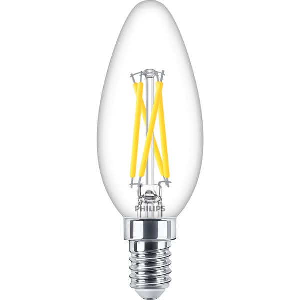 LED E14 Crown 2,5W (25W) Clear Dim WarmGlow 340