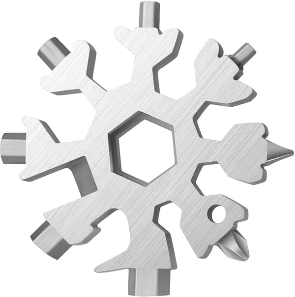 Multifunktionsværktøj 18-i-1 Snowflake Silver