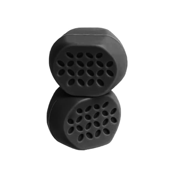 Käktränare Jawline exerciser 2-pack Black