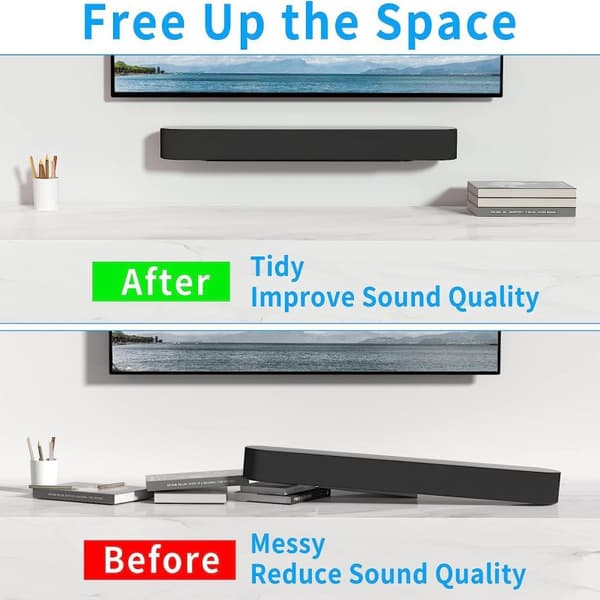 Sonos Beam G2/Beam Soundbar vægmontering