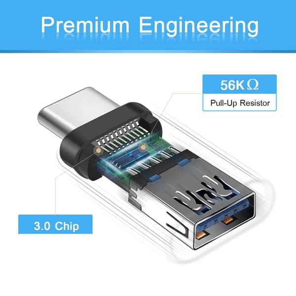Sovitin USB-C - USB 3.0 Black
