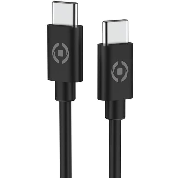 Biloplader 20W + USB-C-kabel Sort