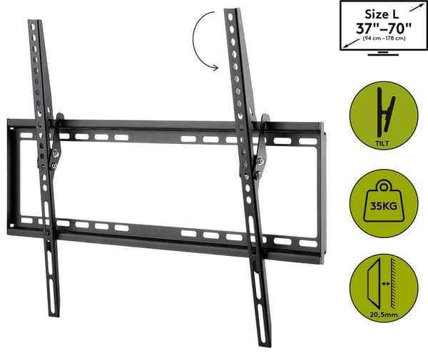 TV-väggfäste TILT (L)