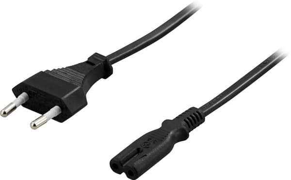 Nonearthed device cable CEE 7/16>IEC 60320 C7  0.5m
