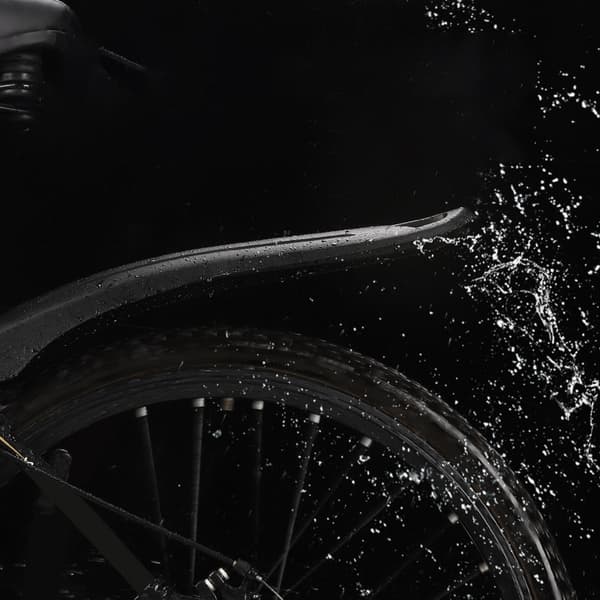 Elegant sort PP cykel skærm til mountainbikes