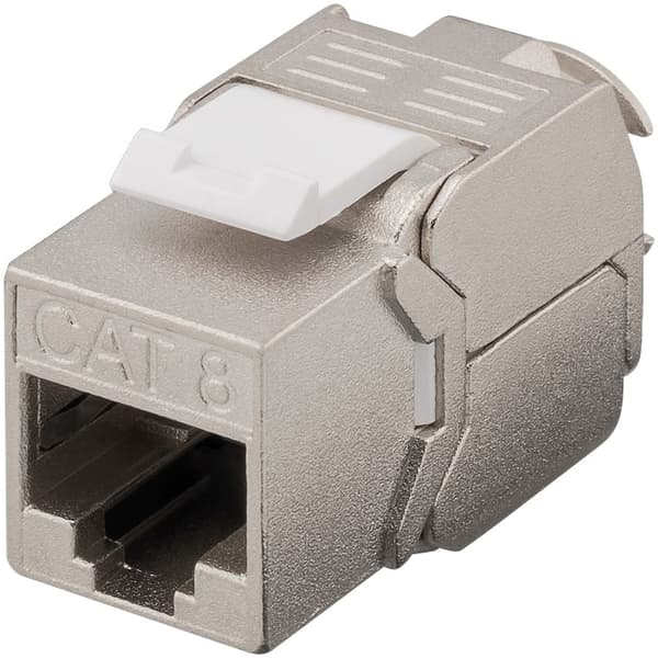 Keystone modul RJ45 CAT 8.1, STP, GHMT-certifierad