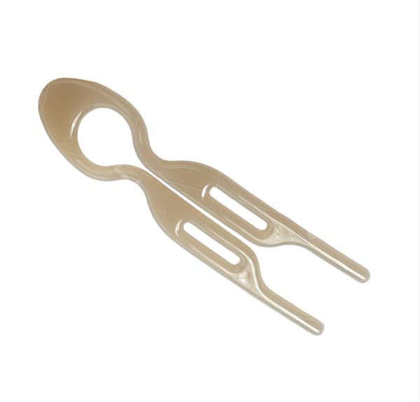 Franske hårnåler, U-formet, 5 stk. Beige
