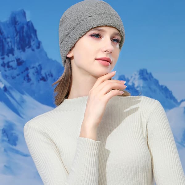 Fleece-pipohattu Grey