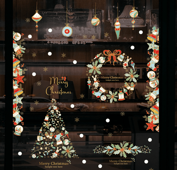 Stickers julmotiv 2-pack