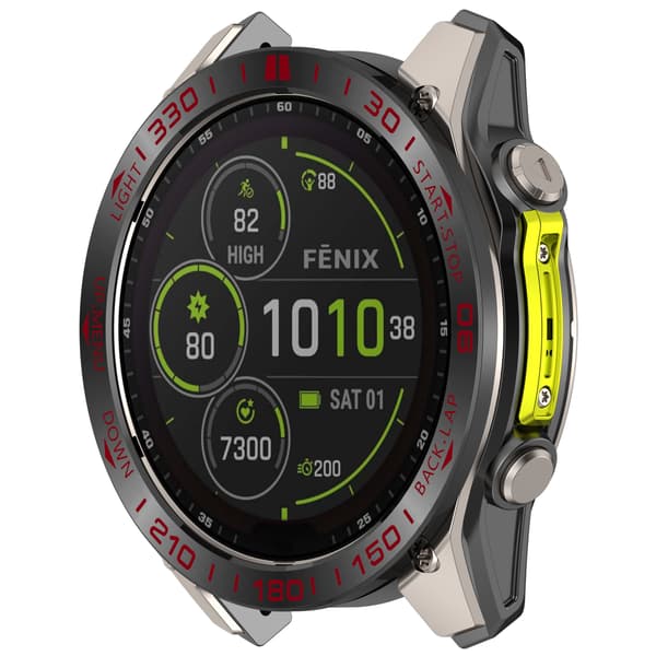Rustfri stålramme til Garmin Fenix 8 Multicolor3 Model 3