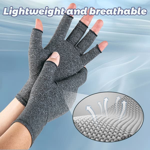 Puristushanskat harmaa Grey M