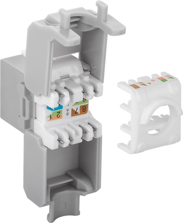 Keystone-modul RJ45 CAT 6A, UTP