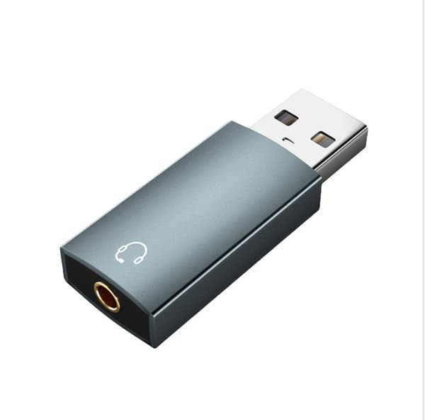USB-C til 3,5 mm hodetelefonkontaktadapter