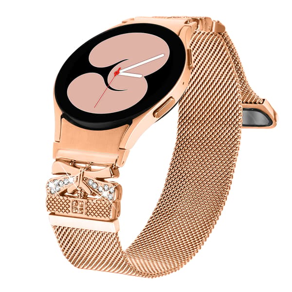 Urrem i rosaguld rustfrit stål til Galaxy Watch4/5/6/7