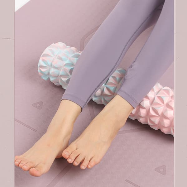 Foam Roller Yoga Column Pink