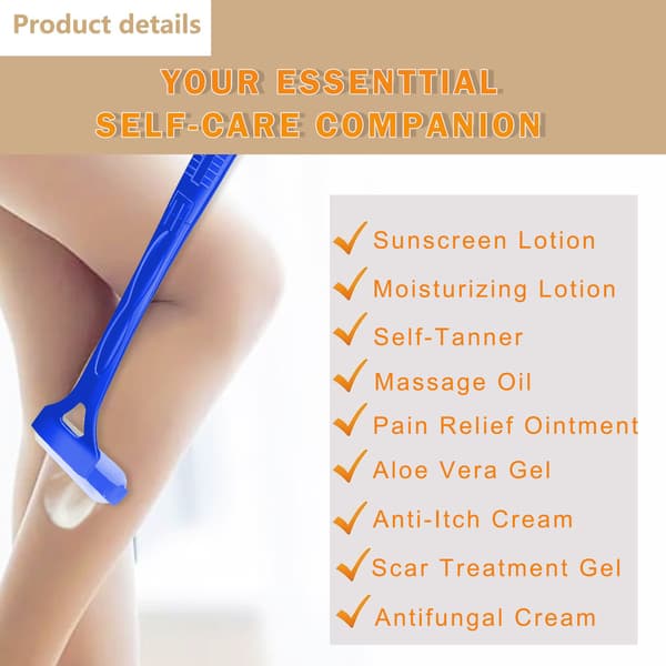Sammenleggbar lotionapplikator Blue