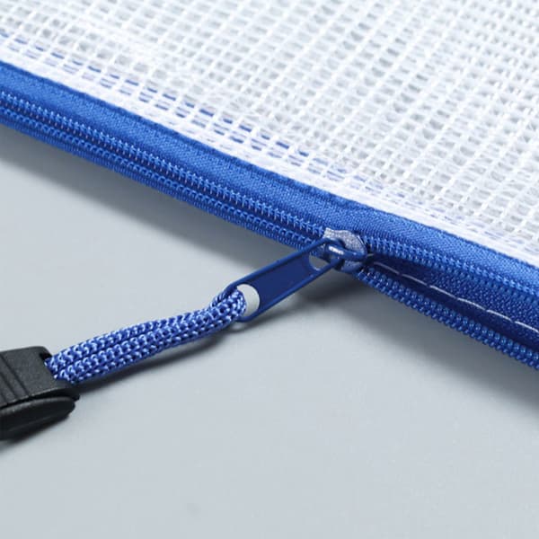 A4 dokumentpåsar plastfickor 12-pack Blue