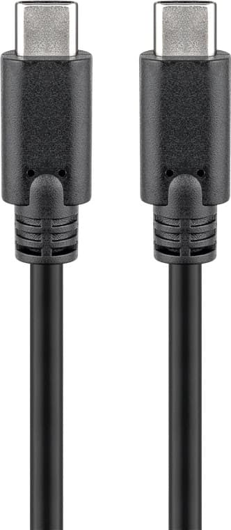 USB-C™-kabel, 0,5 m, svart