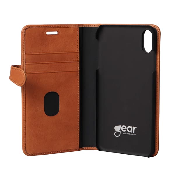 Mobilfodral 3 Kortfack Cognac - iPhone XS Max