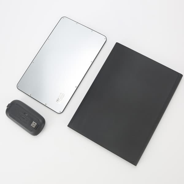 Bluetooth-tastatur og -musesæt til Samsung Tab S7/S8 (11-tommer) - Klassisk sort