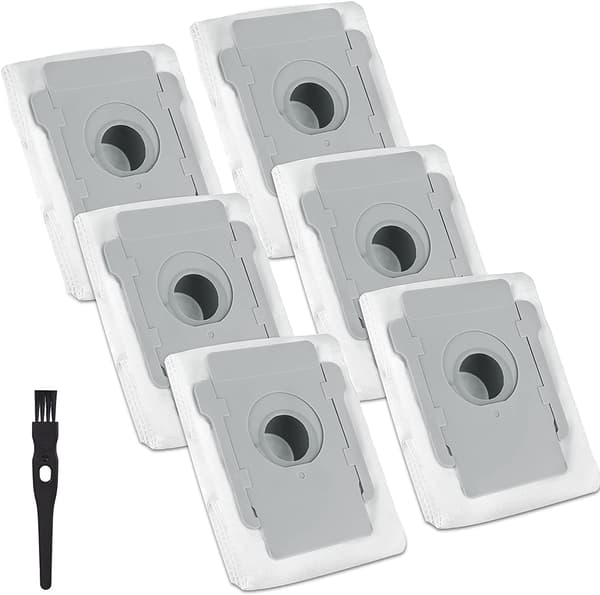 6-pack dammsugarpåsar iRobot Roomba  i7 i7+ i7+ E5 E6 S9 S9+