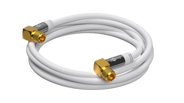 SAT-antennekabel (135 dB), 4x skjermet