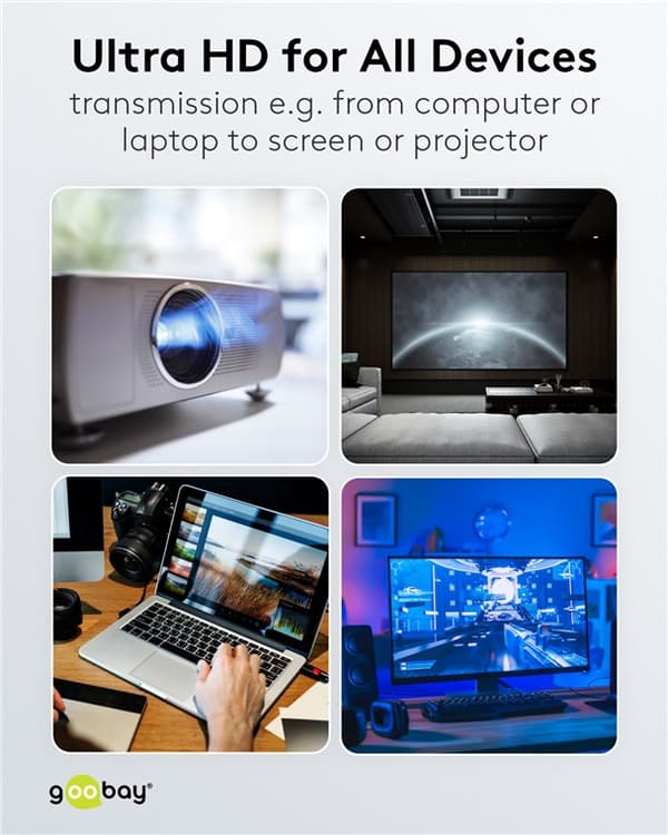 DisplayPort™-kaapeli 1.4