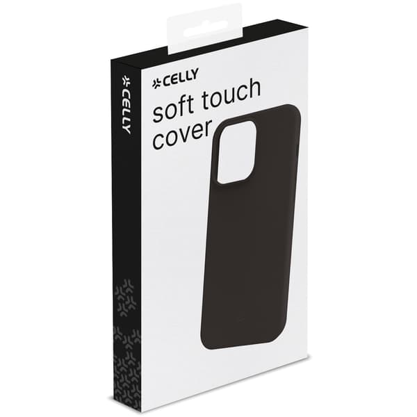 Cromo Soft gummideksel iPhone 15 Plus Black