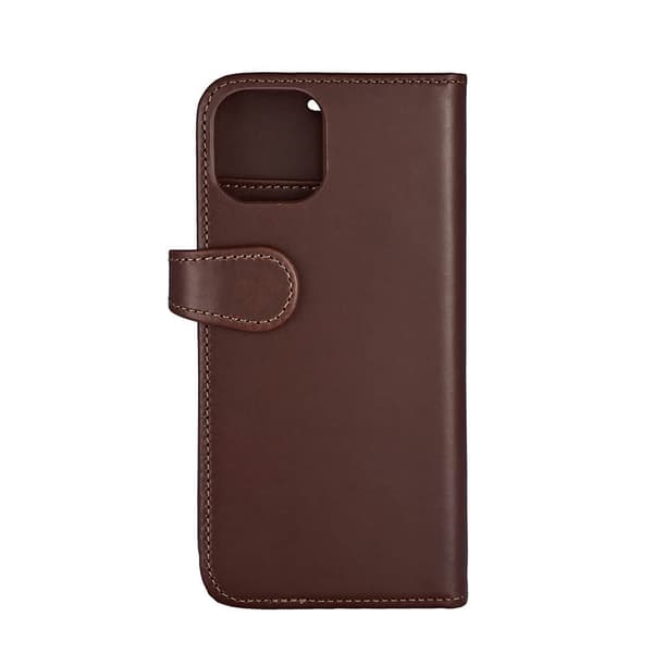 Wallet Læder iPhone 12/12 Pro Brun
