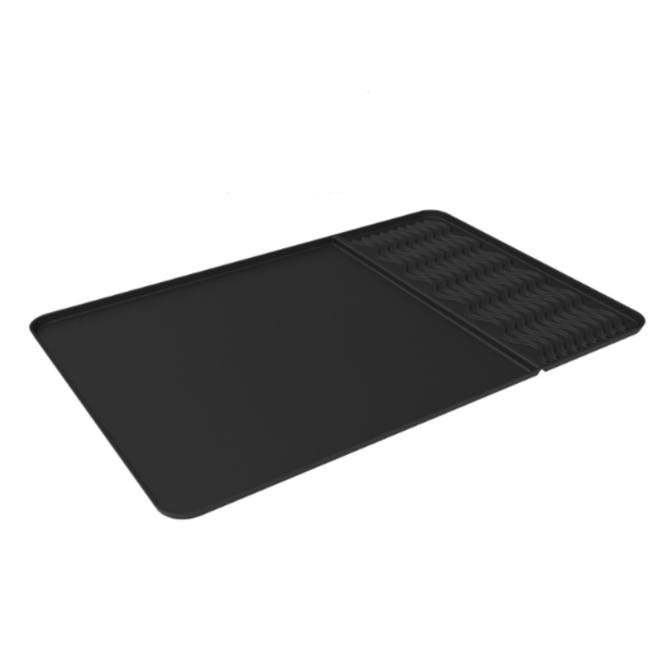 Varmebestandig silikonkaffeunderlegg Black