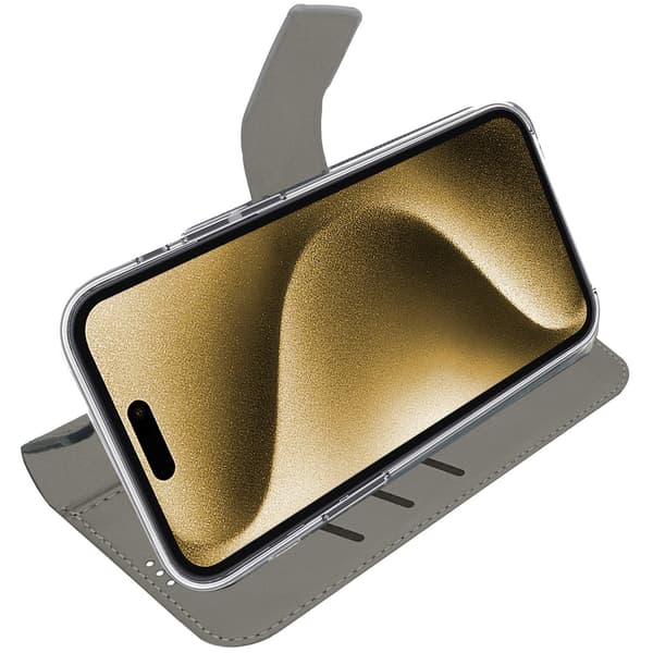 Wally Wallet Case iPhone 16 Plus Sort