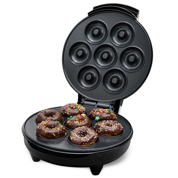 Donutmaskine Keramisk 7 Donuts 700W DM400 Sort