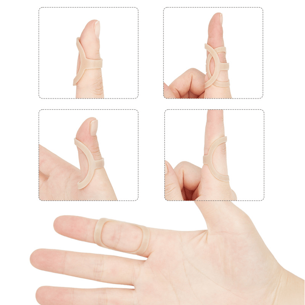 Fingerskinne til springfinger 5-pak