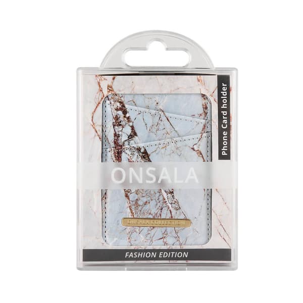 Korthållare White Rhino Marble